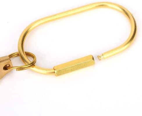 علبة حبوب الدواء Alomejor حامل زجاجات من النحاس مع حلقة مفاتيح صغيرة لتخزين السجائر الطبية للتخييم والسفر in Kuwait