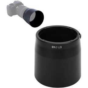 ET-74B Photography Lens Hood Reversed,Portable Camera Lens Case Cover Sunshade Protector for Canon EF70-300mm F4-5.6 is II Lens in Saudi Arabia
