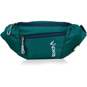 TORCH Fanny Pack for Men Crossbody - Waist Bag for Women with Compass Survival & Secret Pocket, Shoulder Bag Men Women for Travelling, Workout, Running, Outdoor - Hamura (Grey)