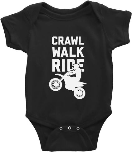 بدلة SiYooca Crawl Walk Ride Motocross Dirt Bike الجديدة للرضع بأكمام قصيرة in Kuwait