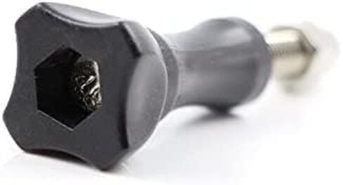 YonGoo Thumbscrews 3 قطع مسامير إبهام طويلة و3 قطع مسامير إبهام قصيرة متوافقة مع GoPro Hero 11 10 9 8 7 6 5 4 Session 3+ 3 2، Fusion، Xiaomi Yi DJI Campark Action Cameras، 3+3، أسود in Saudi Arabia