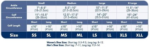 Sigvaris 18-25mmHg Mens Closed Toe Knee High Compression Sock, Large & Short, White in Saudi Arabia