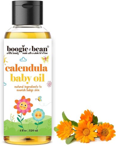 Calendula Oil For Delicate Skin, Baby Oil and Natural Baby Massage Oil, Baby Oil and Kids Massage Oil, Pure Calendula Oil in Kuwait