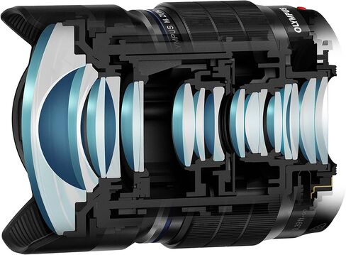 Olympus M.Zuiko Digital ED 8mm f1.8 Fisheye PRO Lens (Renewed) in Saudi Arabia