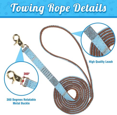 BINGPET Bow Tie Dog Collar and Leash Set,Cute Adjustable Classic Plaid Dog Bandana Collar with Bell, Fit for Small Dogs, Puppies and Cats Outdoor Walking in Saudi Arabia