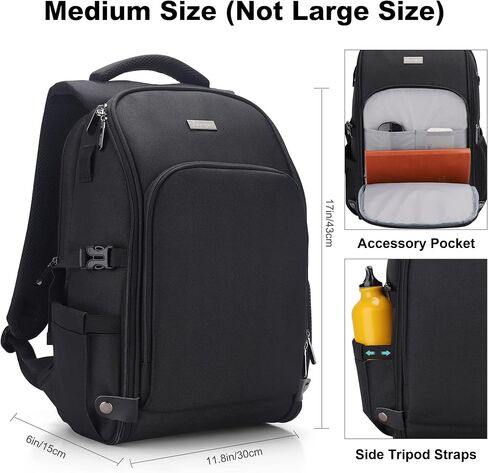 حقيبة ظهر للكاميرا من YOUNGOA للمصورين الفوتوغرافيين in Kuwait