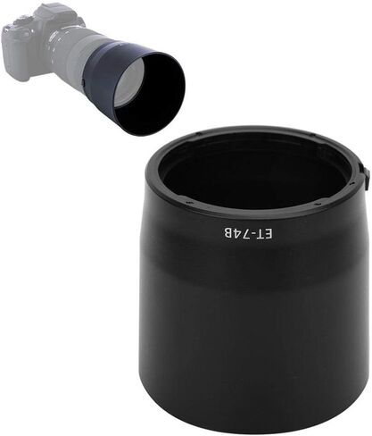 ET-74B Photography Lens Hood Reversed,Portable Camera Lens Case Cover Sunshade Protector for Canon EF70-300mm F4-5.6 is II Lens in Saudi Arabia