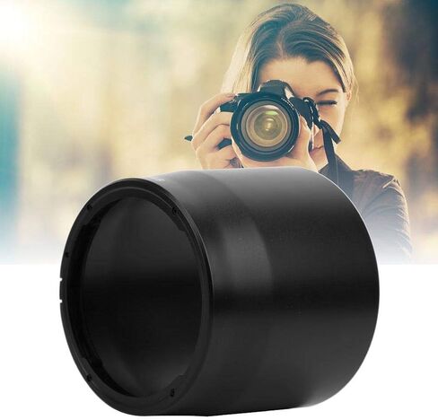 ET-74B Photography Lens Hood Reversed,Portable Camera Lens Case Cover Sunshade Protector for Canon EF70-300mm F4-5.6 is II Lens in Saudi Arabia