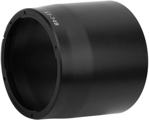 ET-74B Photography Lens Hood Reversed,Portable Camera Lens Case Cover Sunshade Protector for Canon EF70-300mm F4-5.6 is II Lens in Saudi Arabia