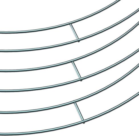 3 Packs Christmas Dark Green 12 Inches Wire Wreath Rings Wire Wreath Frame for New Year Valentines Decoration (Style B) in Saudi Arabia