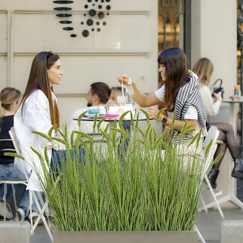 نباتات عشبية صناعية طويلة القامة من Ttranewsoo مع أوعية مقاس 91.44 سم، عبوتان، عشب بامباس صناعي طويل الجذاب، مثالي لديكور المنزل وأجواء غرفة النباتات، الحل النهائي للنباتات الداخلية in Kuwait