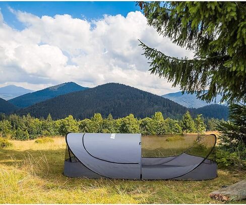 خيمة ناموسية محمولة مفردة، خيمة ناموسية منبثقة للتخييم والسفر في الخارج في الفناء الخلفي، ذاتية الوقوف - توسيع in Kuwait