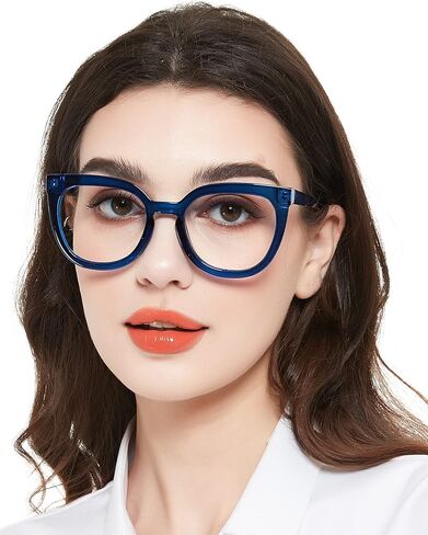 نظارات قراءة كبيرة الحجم من MARE AZZURO للنساء أنيقة كبيرة القراء 1.0 1.25 1.5 1.75 2.0 2.25 2.5 2.75 3.0 3.5 4.0 5.0 6.0 in Saudi Arabia