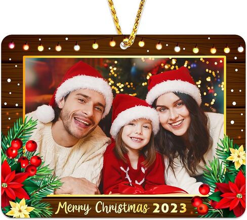 juesmos 2023 إطار الصورة عيد الميلاد الحلي إطار الصورة شجرة عيد الميلاد الحلي الزينة خمر الأسرة الحلي شخصية عيد الميلاد إطار الصورة الهدايا لأصدقاء العائلة مع صناديق الهدايا in Saudi Arabia