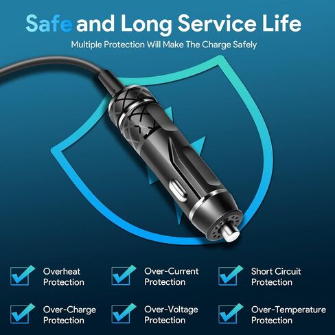 كابل طاقة TAIFU 12 فولت تيار مستمر لسلك طاقة Philips Respironics لسلسلة DreamStation & DreamStation 2 CPAP BiPAP نظام متقدم واحد 60 سلسلة CPAP 267P 467P 560 560P 567P 660P 667P760 760P in Saudi Arabia