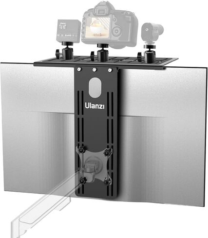 فيجيم حامل شاشة دي اس ال ار - رف شاشة للكاميرا المكتبية، حامل كاميرا ويب وميكروفون لشاشة فيسا اراستبدال حامل ثلاثي القوائم للكاميرا، كبير in Kuwait