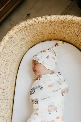 Copper Pearl Large Premium Knit Baby Swaddle Receiving Blanket Hayride in Saudi Arabia