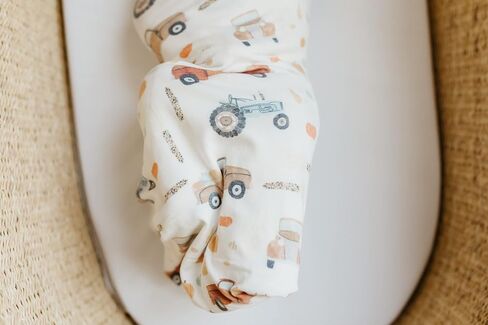 Copper Pearl Large Premium Knit Baby Swaddle Receiving Blanket Hayride in Saudi Arabia