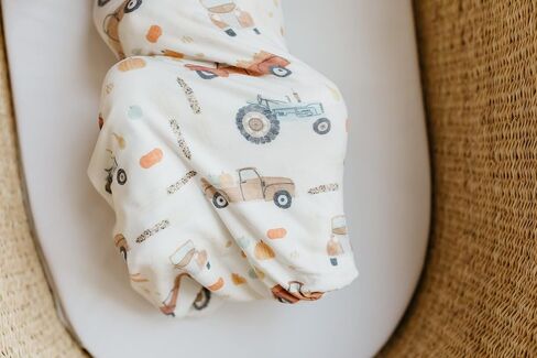 Copper Pearl Large Premium Knit Baby Swaddle Receiving Blanket Hayride in Saudi Arabia