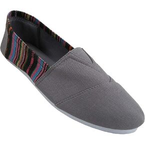 EasySteps Women's Canvas Slip-On Shoes with Padded Insole