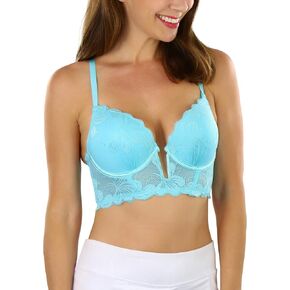 ToBeInStyle Women's Deep Plunge Convertible V Bra