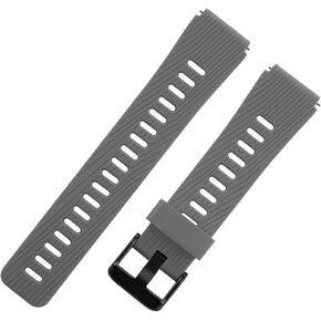 Hijiawee Replacement Band for Casio F-84/F-91W/F-94/F-105/A158/A168, Soft Silicone Watch Strap for Casio A158 Series