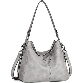 BROMEN Purses for Women Vegan Leather Hobo Bags Designer Handbags Large Shoulder Crossbody Bag with Adjustable Strap