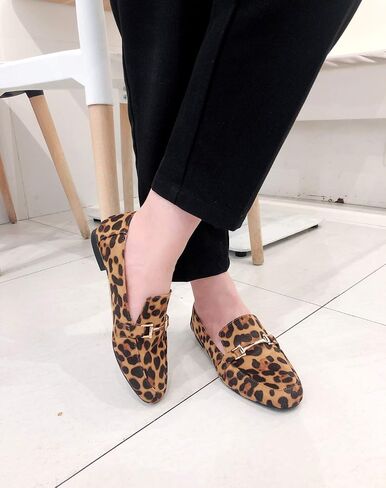 Feversole Women's Fashion Trim Deco Loafer Slippers in Kuwait