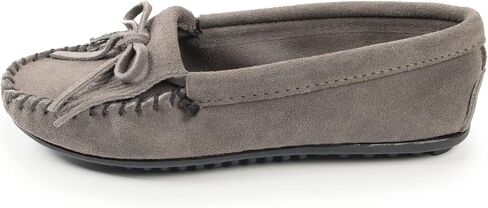 Minnetonka Women's Kilty Suede Hardsole Moccasin in Kuwait