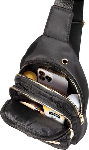 Small Sling Bag for Women, Sling Backpack Daypack Fanny Pack Crossbody Bags for Hiking Travel Sports Running in Kuwait