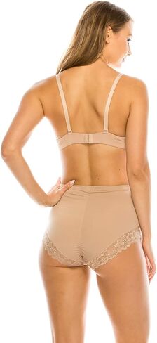 Peachy Panty Women's 6 Pack High Waist Cool Feel Brief Underwear Panties S-5xl in Kuwait