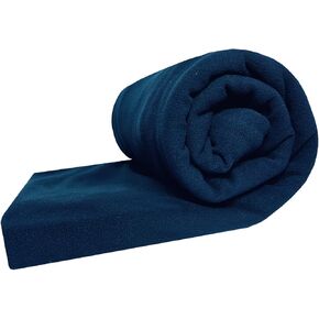 Fleece Sleeping Bag Liner for Adult Warm Add Up to 14F, 70" Long Full Sized Zipper Camping Blanket for Traveling Outdoor Indoor Used in Kuwait
