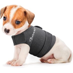 Zeaxuie Baby-Use-Grade Dog Anxiety Vest, Breathable Dog Jacket Wrap for Thunderstorm, Travel, Fireworks, Vet Visits- Calming Coat for Small, Medium & Large Dogs-S-Purple