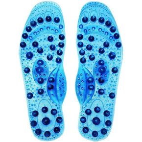 68 نعل داخلي للتدليك المغناطيسي من Andy's Orchids، وسادات أحذية الضغط الإبري، وسادات علاج الدورة الدموية والعلاج الطبيعي وتدليك القدم والاسترخاء (ذكر) in Kuwait