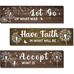 الهندباء الفن جدار ديكور، زهرة الحمام جدار ديكور المطبخ جدار الديكور ريفي ملهمة خشبية علامة مزرعة خمر ديكور غرفة المعيشة المنزلية (MC26) in Kuwait