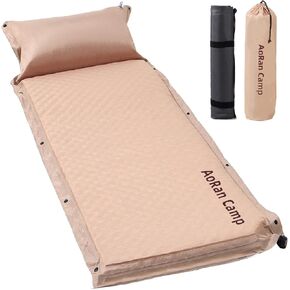 AoRan Camp Self Inflating Sleeping Pad,Free Splicing Camping Mat,No Noise When Sleeping and Turning Over,Suitable for Backpacking/Hiking/Tents,75''X26''X2'' in Saudi Arabia