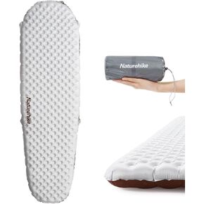 Naturehike 5.8/8.8 R-Value Camping Sleeping Pad,3.1"-4.7" Ultra-Thick,1-1.4LB Ultralight Camping Mat with Inflatable Bag,Backpacking Inflatable Foam Camping Mat for Car,Hiking in Kuwait
