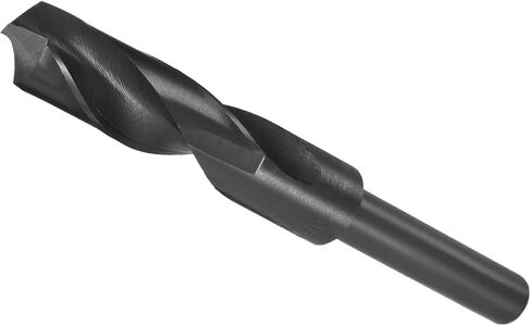 CoCud Reduced Shank Drill Bit, 28mm Cutting Edge 1/2" Shank, Nitride Coated High Speed Steel 9341 Twist Drill Bits - (Applications: for Stainless Steel Metal Wood) in Saudi Arabia