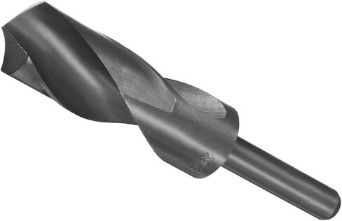 CoCud Reduced Shank Drill Bit, 28mm Cutting Edge 1/2" Shank, Nitride Coated High Speed Steel 9341 Twist Drill Bits - (Applications: for Stainless Steel Metal Wood) in Saudi Arabia