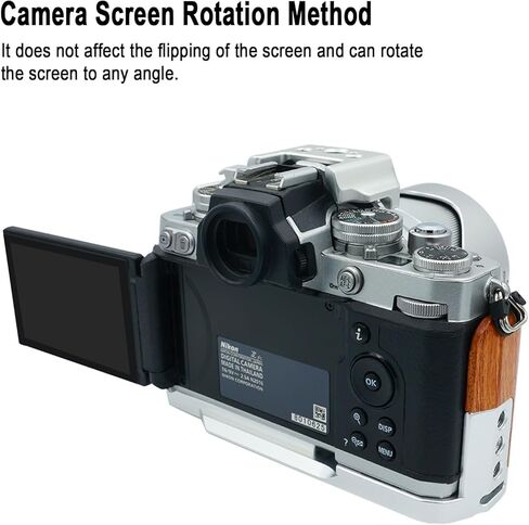 Z fc قفص الكاميرا لسوني ZFC كاميرا تصوير الفيديو قفص تلاعب تصوير الملحقات 3/8 "Arri تحديد موقع 1/4" تمديد الحذاء البارد للميكروفون/الضوء مع مقبض خشبي قبضة in Kuwait