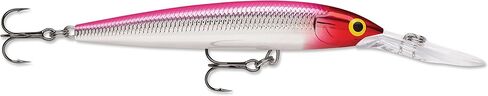 Rapala Deep Husky Jerk 10 Clown DHJ10PCL: Deep Husky Jerk 10 Clown, Pink in Saudi Arabia