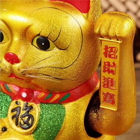 4" Lucky Cat Feng Shui Cat Porcelain Maneki Neko Piggy Bank (One Pair) in Saudi Arabia