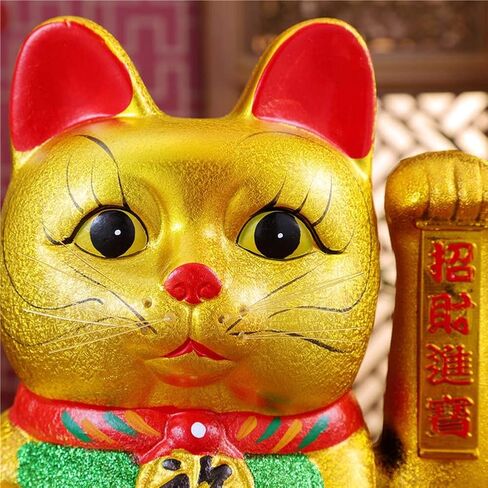 4" Lucky Cat Feng Shui Cat Porcelain Maneki Neko Piggy Bank (One Pair) in Saudi Arabia