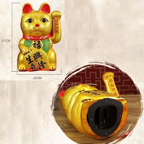 4" Lucky Cat Feng Shui Cat Porcelain Maneki Neko Piggy Bank (One Pair) in Saudi Arabia