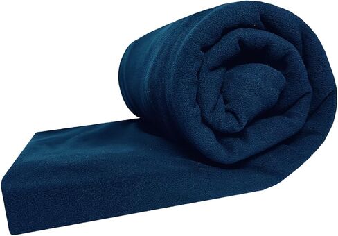 Fleece Sleeping Bag Liner for Adult Warm Add Up to 14F, 70" Long Full Sized Zipper Camping Blanket for Traveling Outdoor Indoor Used in Kuwait