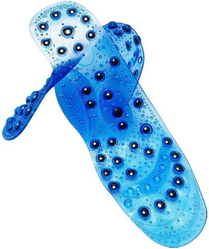 68 نعل داخلي للتدليك المغناطيسي من Andy's Orchids، وسادات أحذية الضغط الإبري، وسادات علاج الدورة الدموية والعلاج الطبيعي وتدليك القدم والاسترخاء (ذكر) in Kuwait