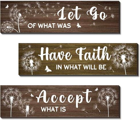 الهندباء الفن جدار ديكور، زهرة الحمام جدار ديكور المطبخ جدار الديكور ريفي ملهمة خشبية علامة مزرعة خمر ديكور غرفة المعيشة المنزلية (MC26) in Kuwait