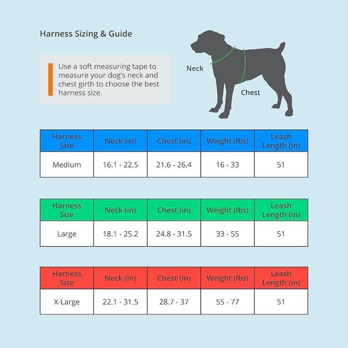 Elious Dog Harness and Leash, Dog Chest Harness with Retractable Leash Large Dog, Adjustable Soft Padded Dog Harness for Large Dogs no Pull, Reflective Large Dog Harness and Leash Set (L, Blue) in Saudi Arabia