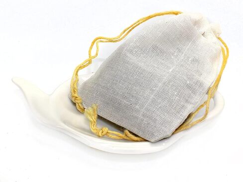 قواعد اكواب شاي من السيراميك الابيض مع مساند للملاعق، مجموعة من 4 قطع من حامل اكياس الشاي الكلاسيكية in Kuwait