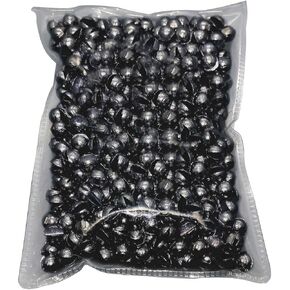 FREE FISHER Fishing Sinkers and Weights,Removable Fishing Weights Split Shots Sinkers Carbon - Black 12 Size,Split Shot Fishing Weights